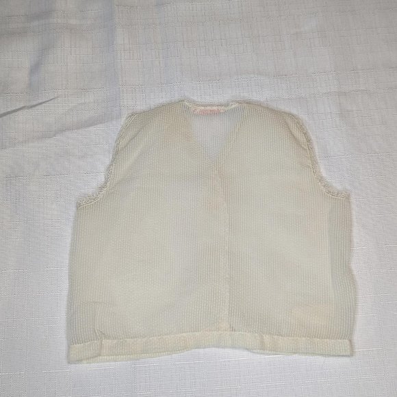 Vintage Girls Button‎ Down Vest - Picture 6 of 6
